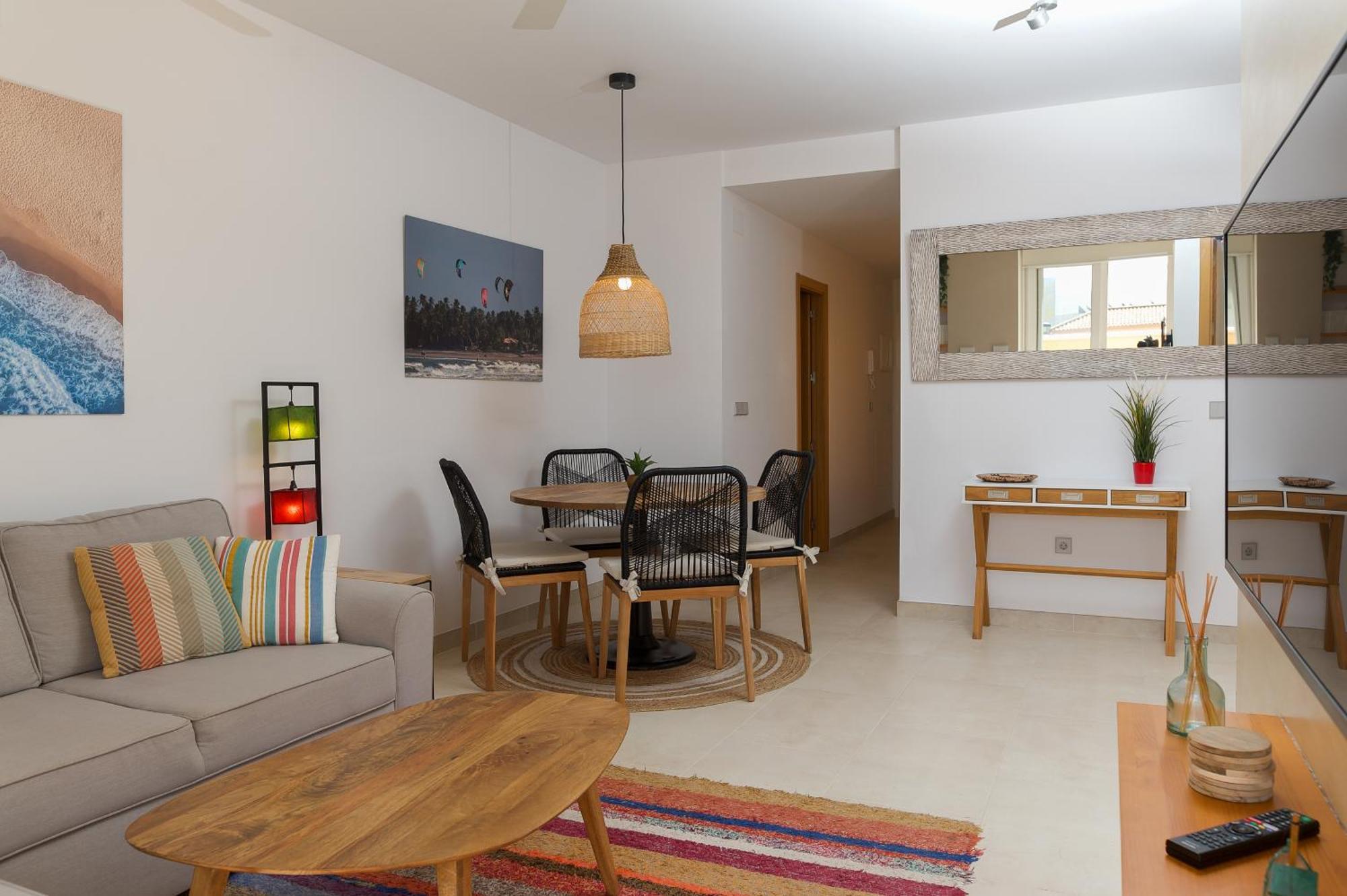 Deja Blue - Tarifa Rent Modern Penthouse Apartment Exterior photo