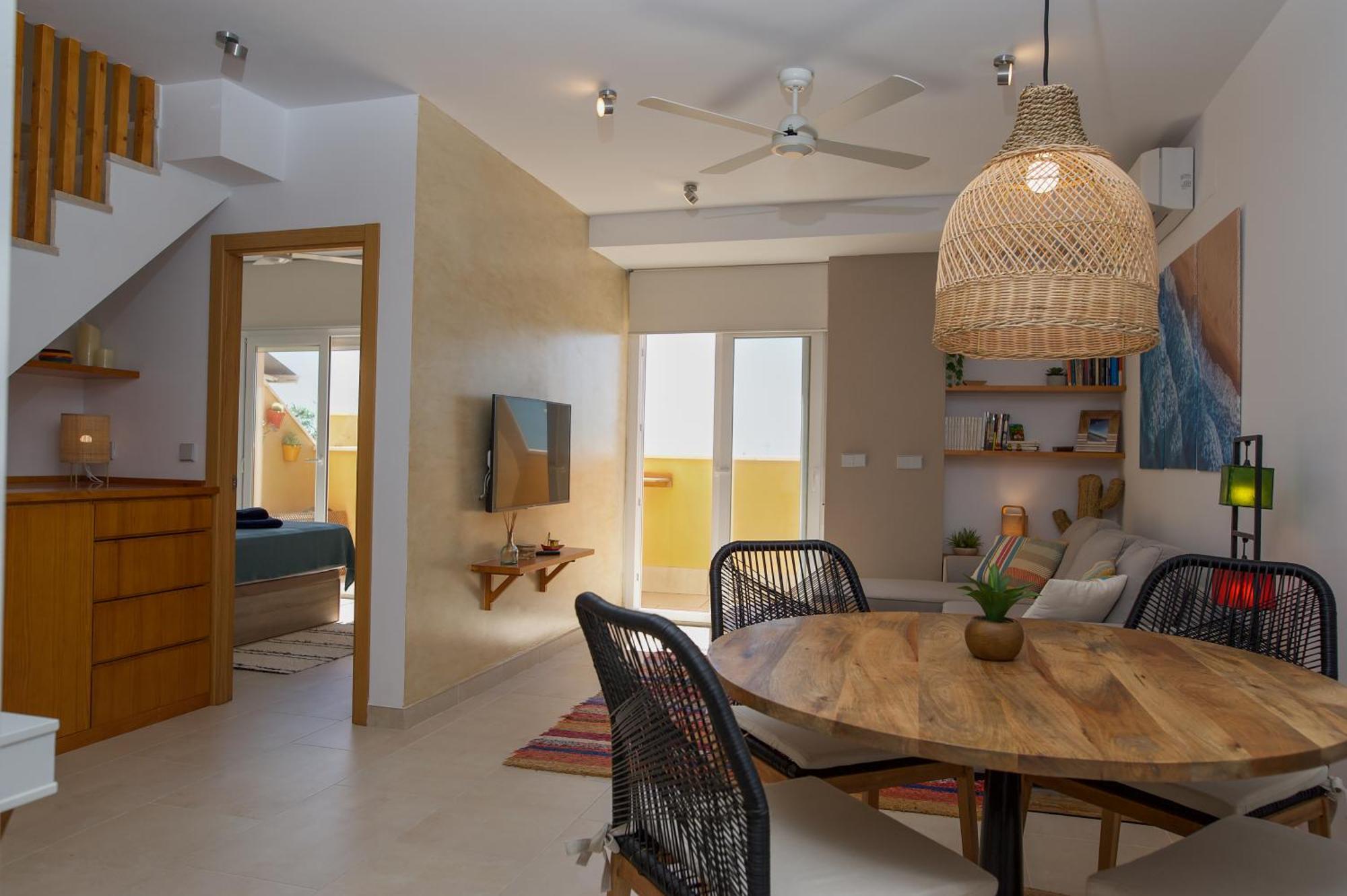Deja Blue - Tarifa Rent Modern Penthouse Apartment Exterior photo