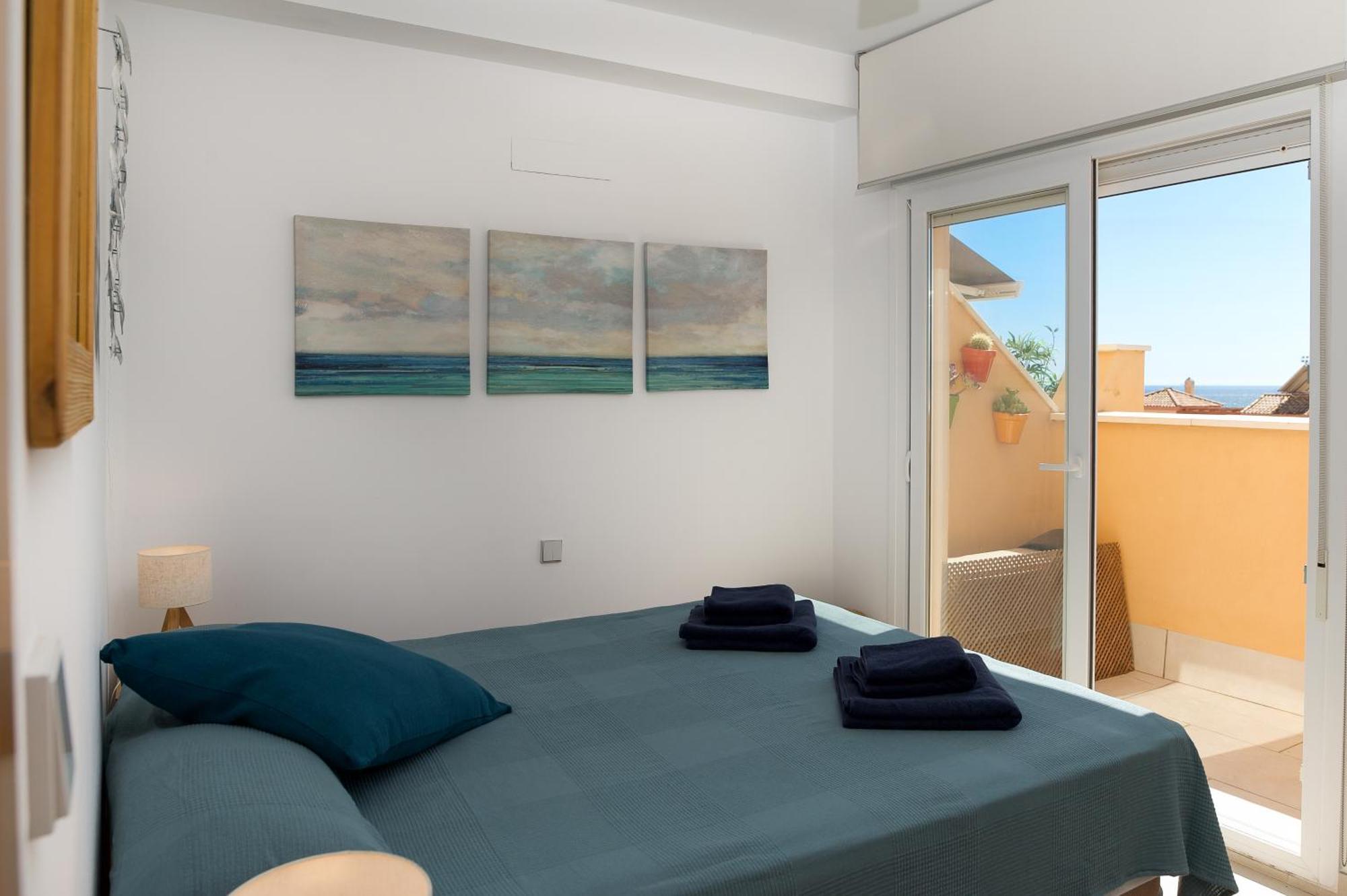 Deja Blue - Tarifa Rent Modern Penthouse Apartment Exterior photo