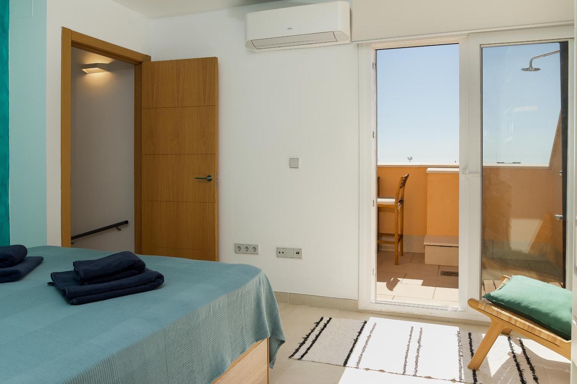 Deja Blue - Tarifa Rent Modern Penthouse Apartment Exterior photo