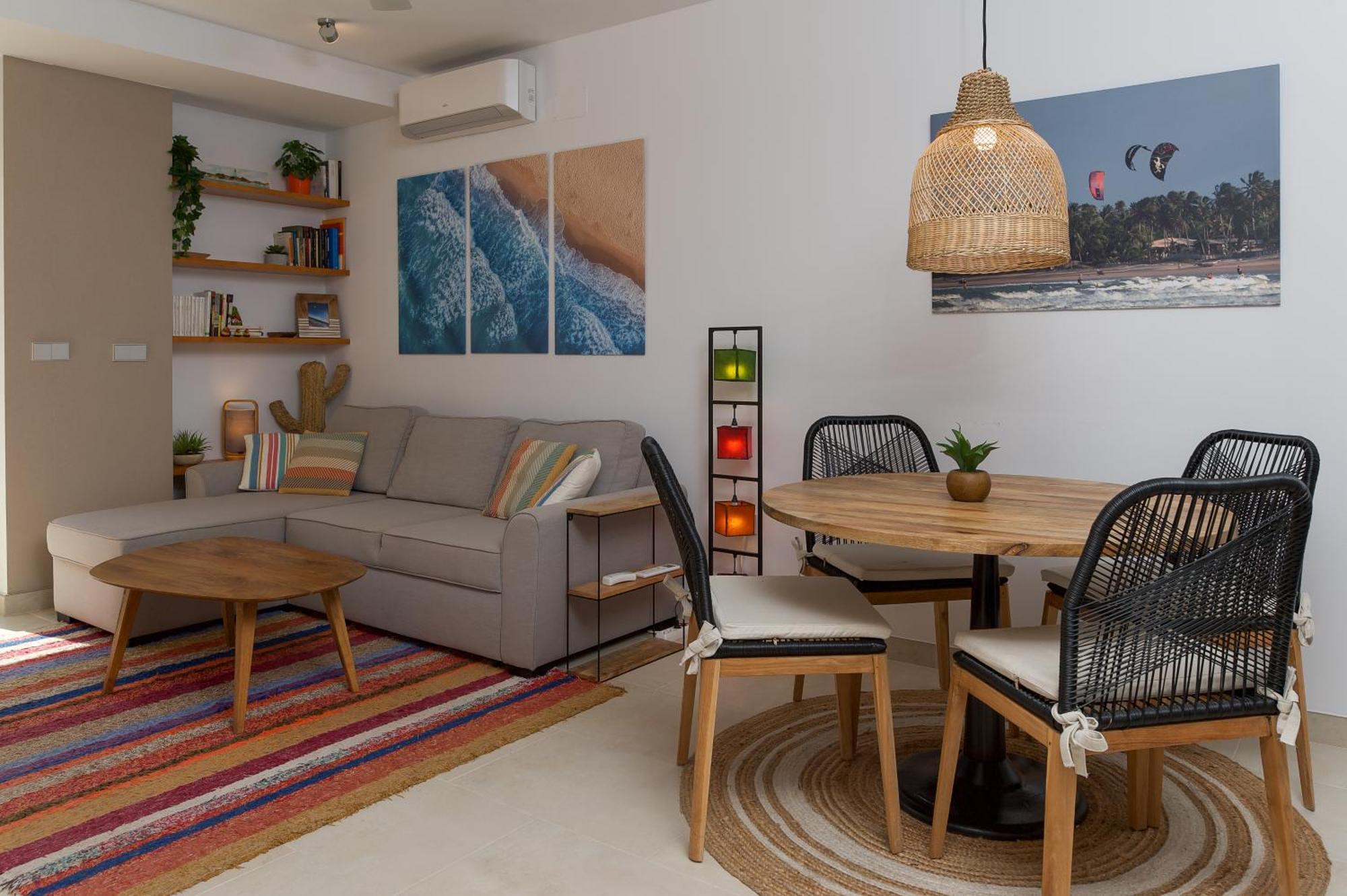Deja Blue - Tarifa Rent Modern Penthouse Apartment Exterior photo